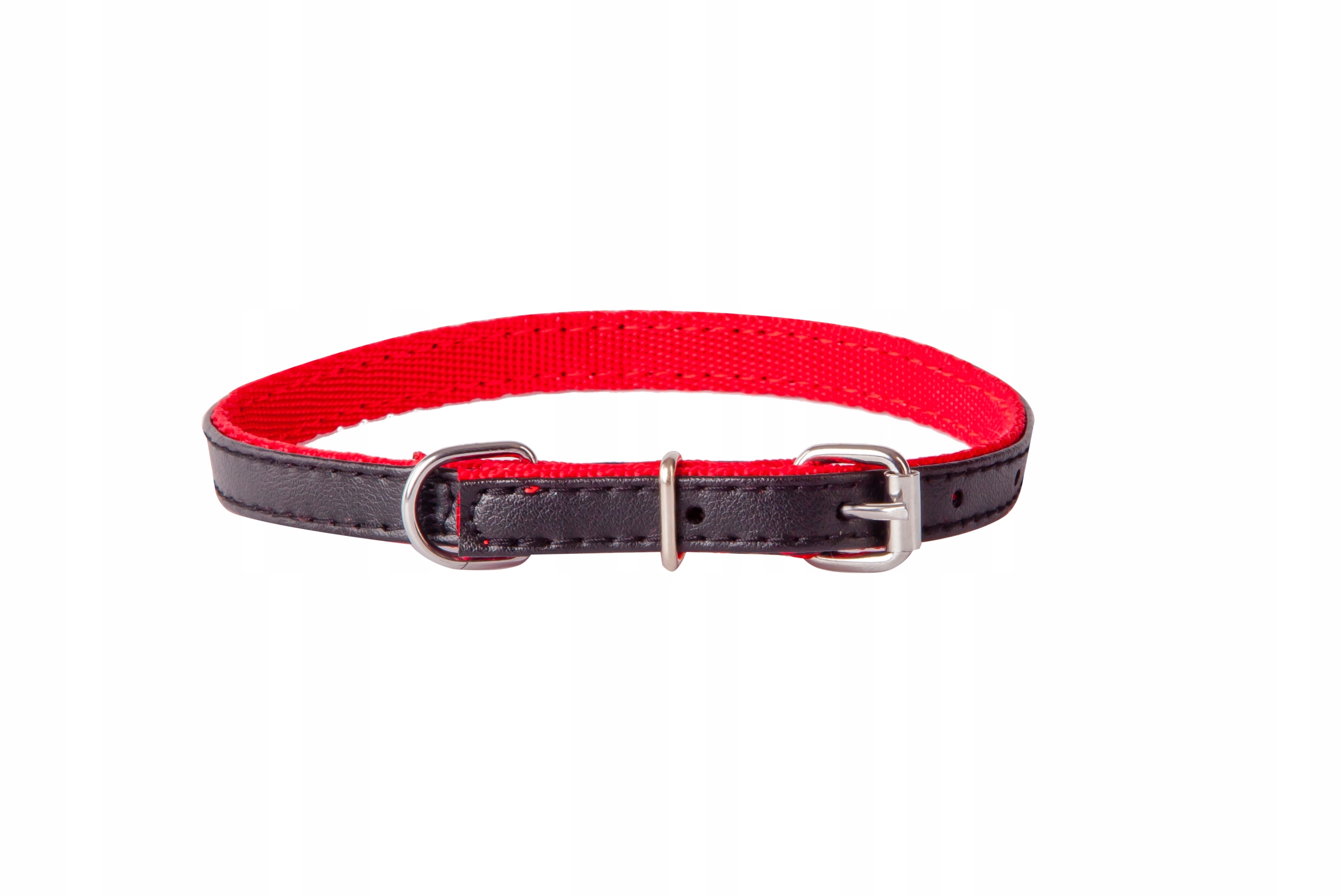 

Dingo Obroża Dla Psa Basic 1,0x30CM Czerwono-czarn