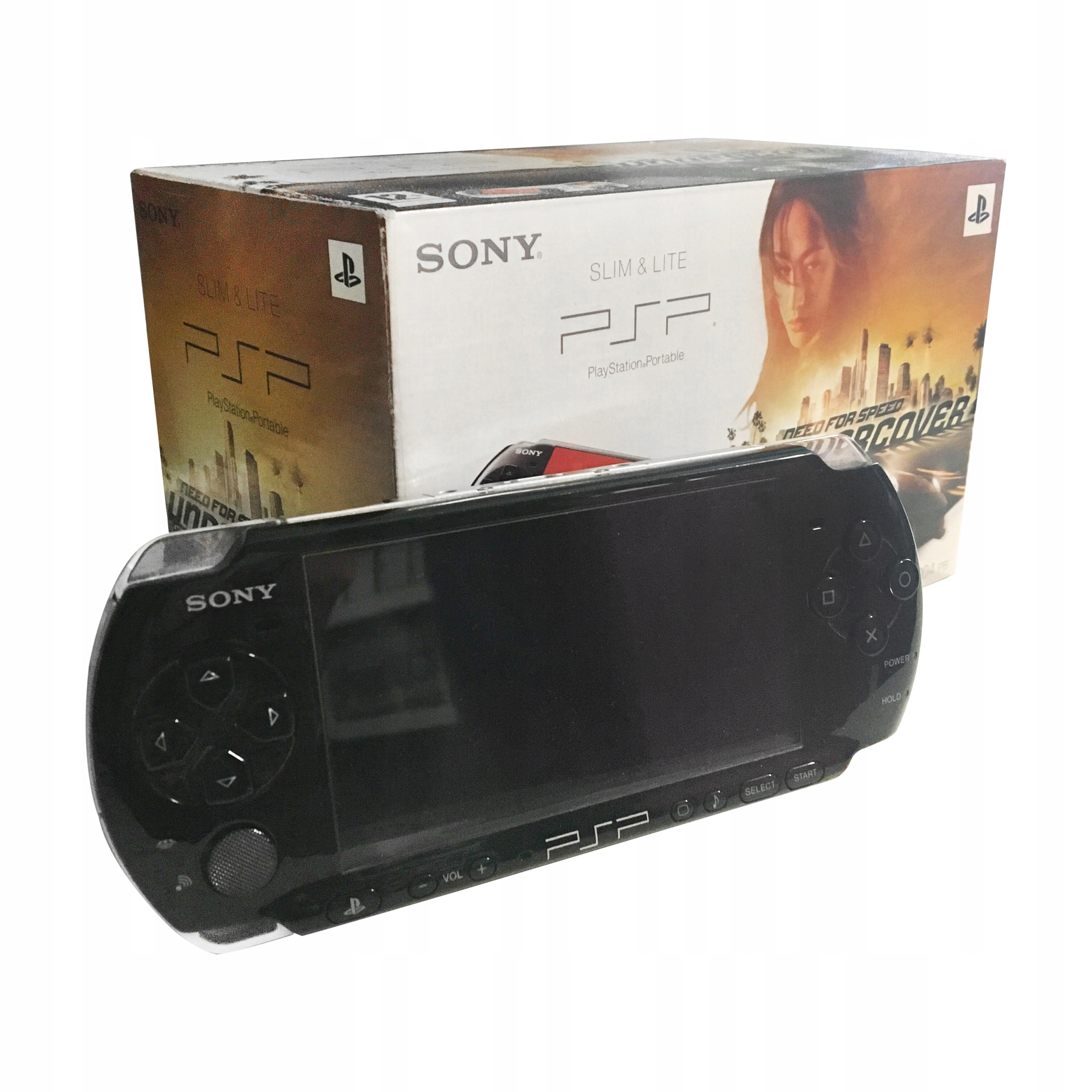 PSP SONY 3004 Slim Wifi En Menu Case Hra Set