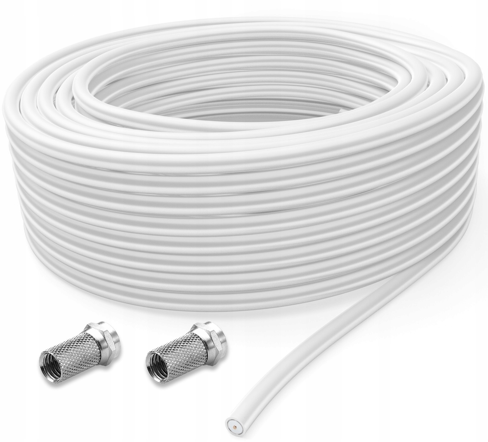

Kabel Koncentryczny Antenowy 25M 6.8MM Hd 4K