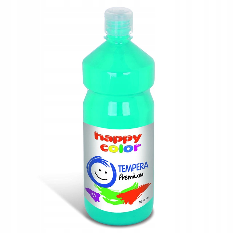 FARBA TEMPERA 1 LITR TURKUSOWA HAPPY COLOR