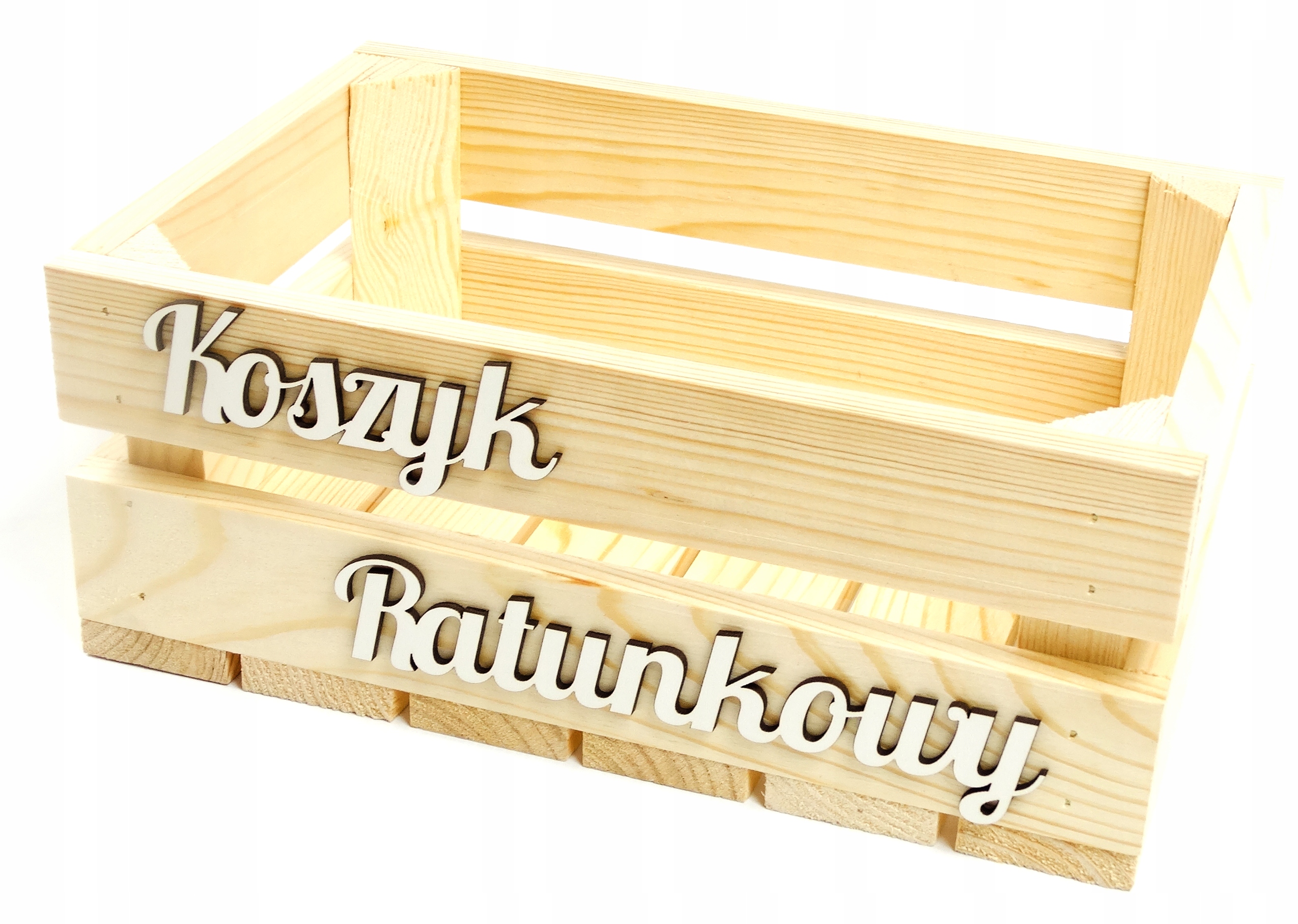 

Koszyk Ratunkowy Niezbędnik Ślub Skrzynka Wesele