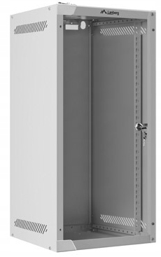 

12U Szafa Rack wisząca 10" szara Lanberg