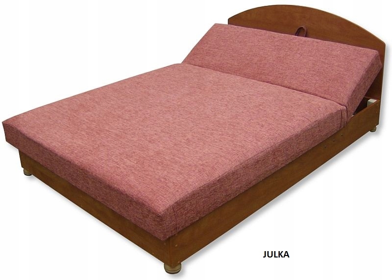 łóżko tapczan z materacem sypialnia tapicerowane