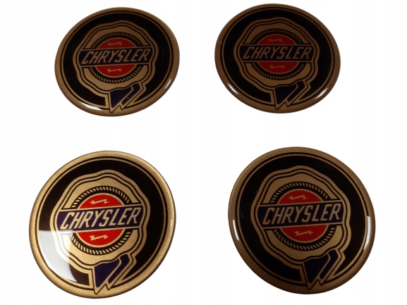 NAKLEJKI ZNACZKI EMBLEMATY CHRYSLER 6 CM 60MM