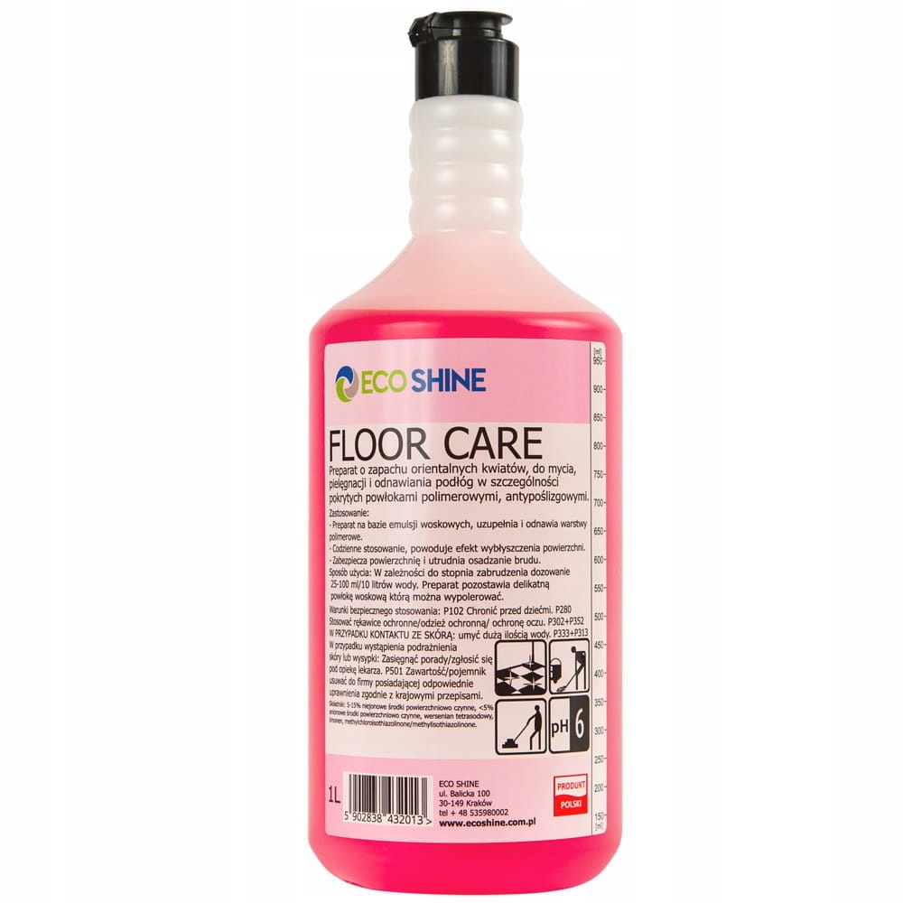 

Eco Shine Floor Care 1L do pielęgnacji podłóg