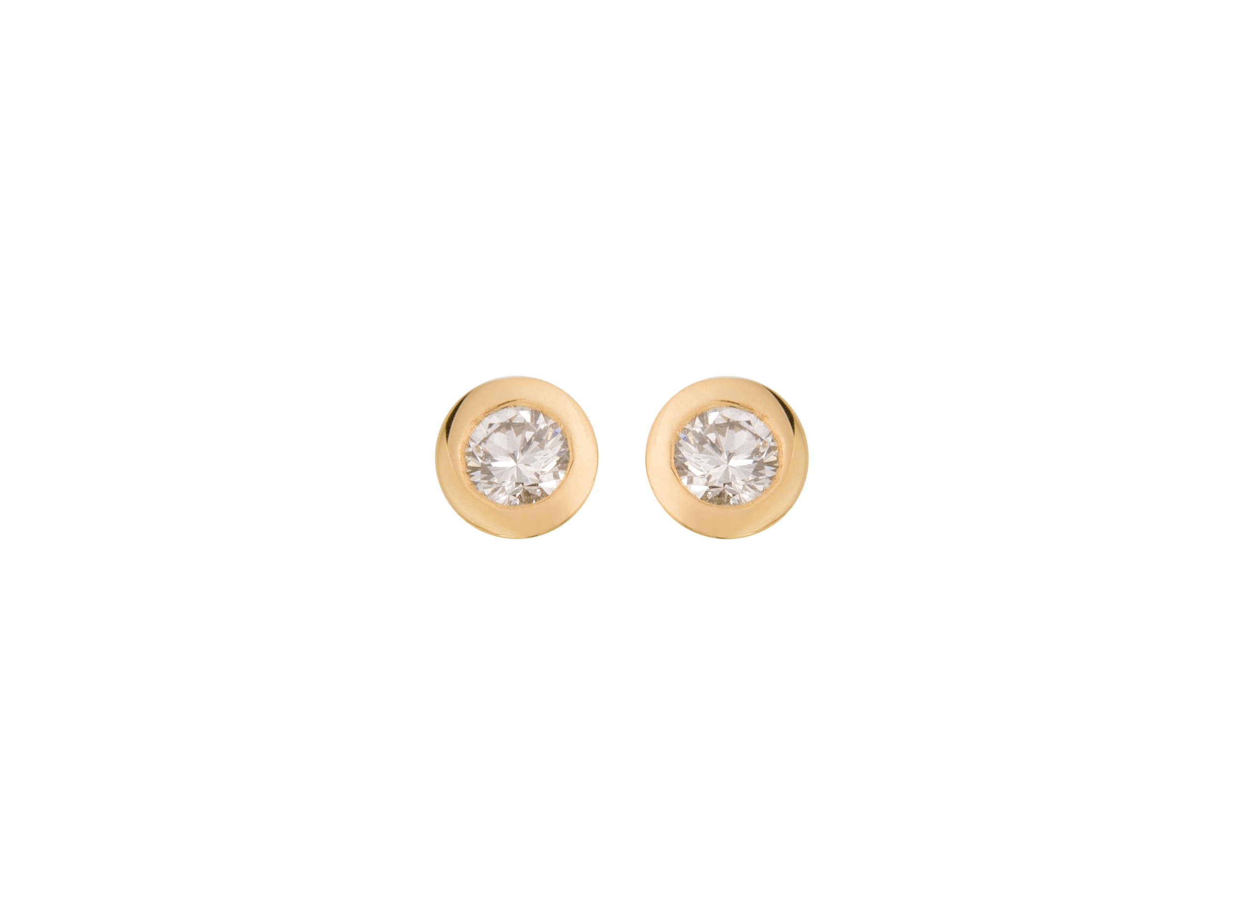 

Złoto 585 Kolczyki z Brylantami 0.16ct