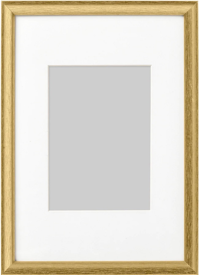 

Ramka Złota Ikea Silverhojden Format A4