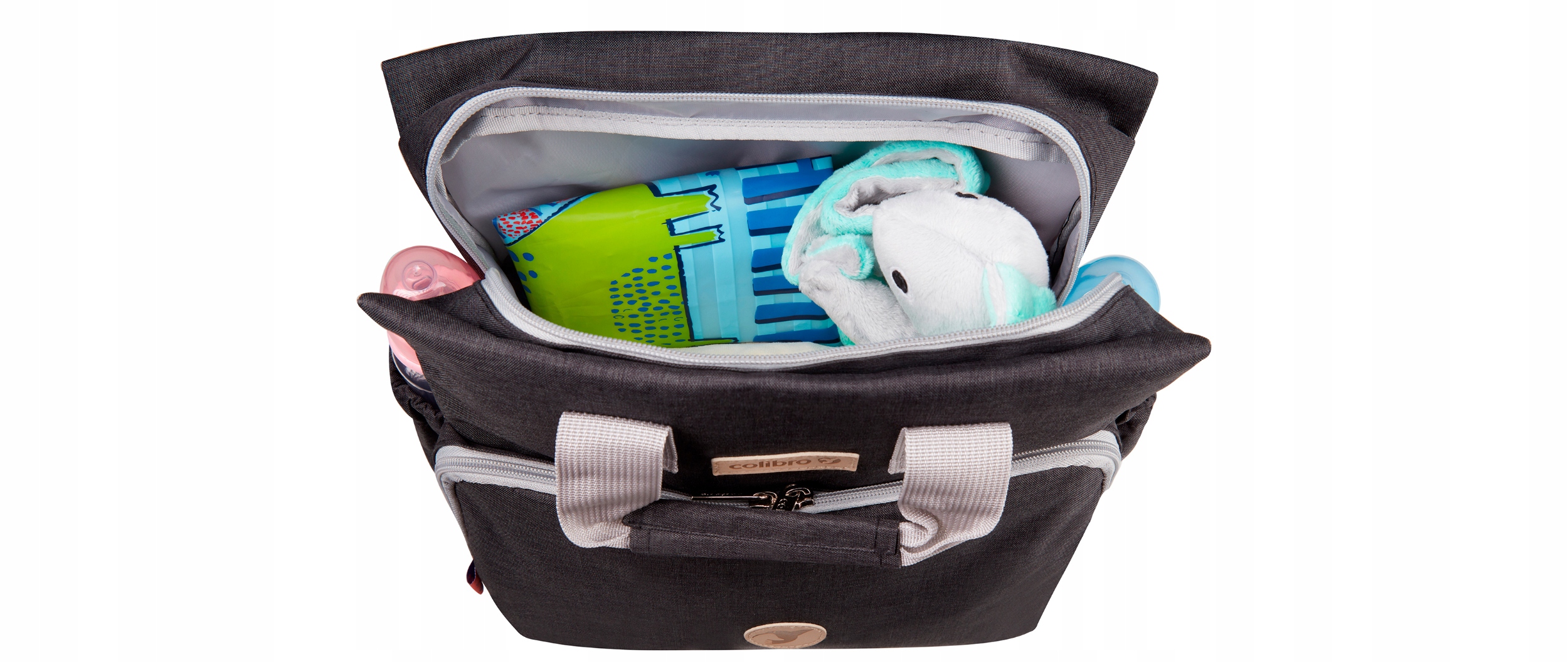 Torba do wózka MATA+FUNKCJA PLECAKA+SZELKI 9 KIESZ Marka Colibro