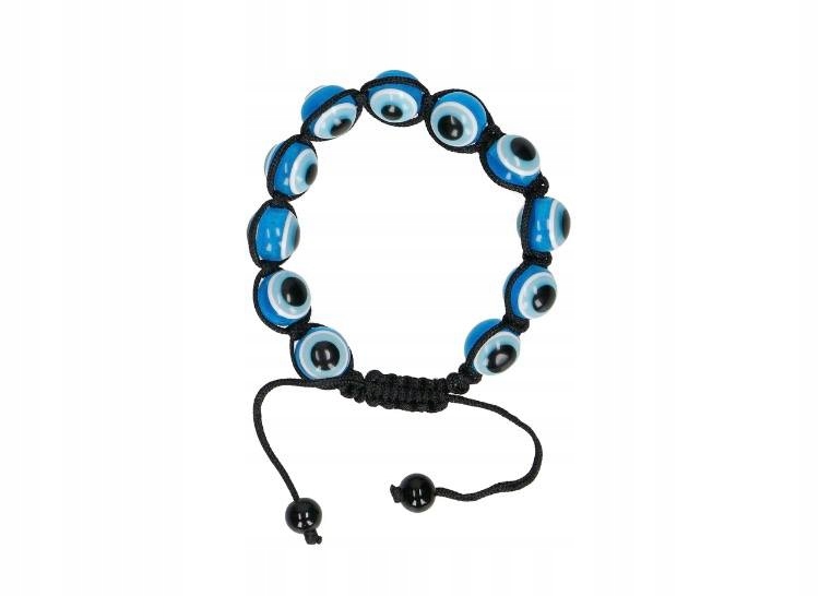 

Niebieska bransoletka oko proroka evil eye 127