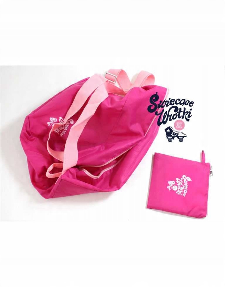 

Torba Świecące Wrotki, plecak 2w1, magenta/różowy