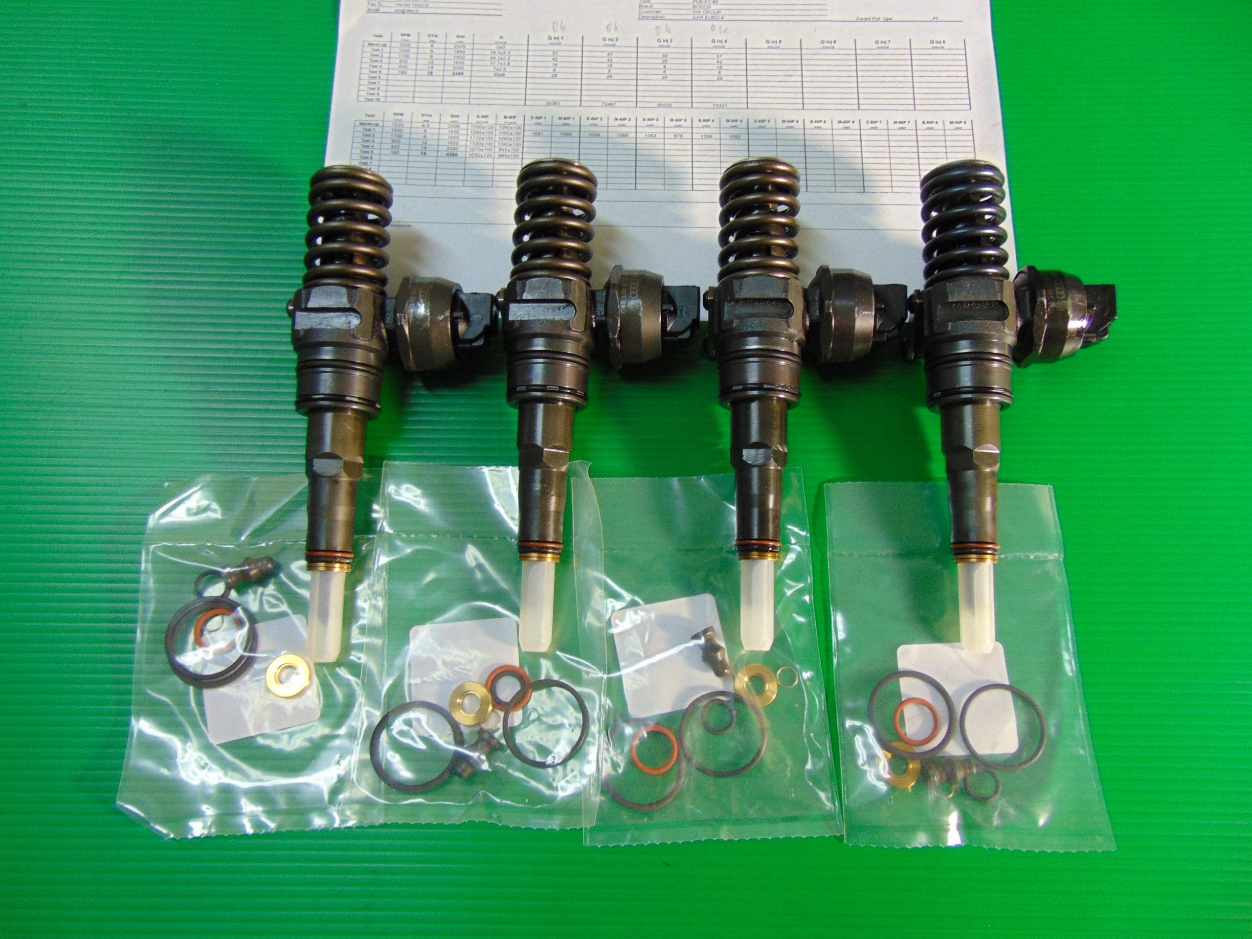 0414720039 - ИНЪЕКЦИИ НАСОСА 1.9 TDI 150KM 038130073AL + GASKETS