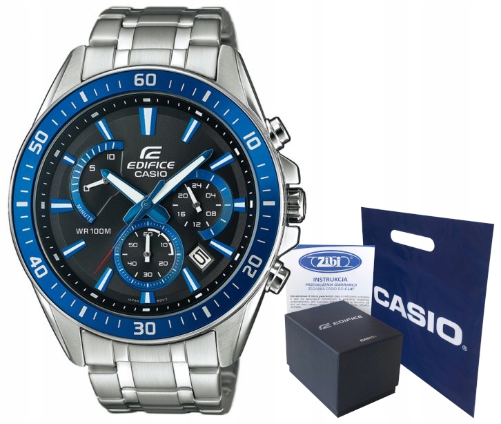 

Zegarek Casio Edifice EFR-552D-1A2 10BAR hologram