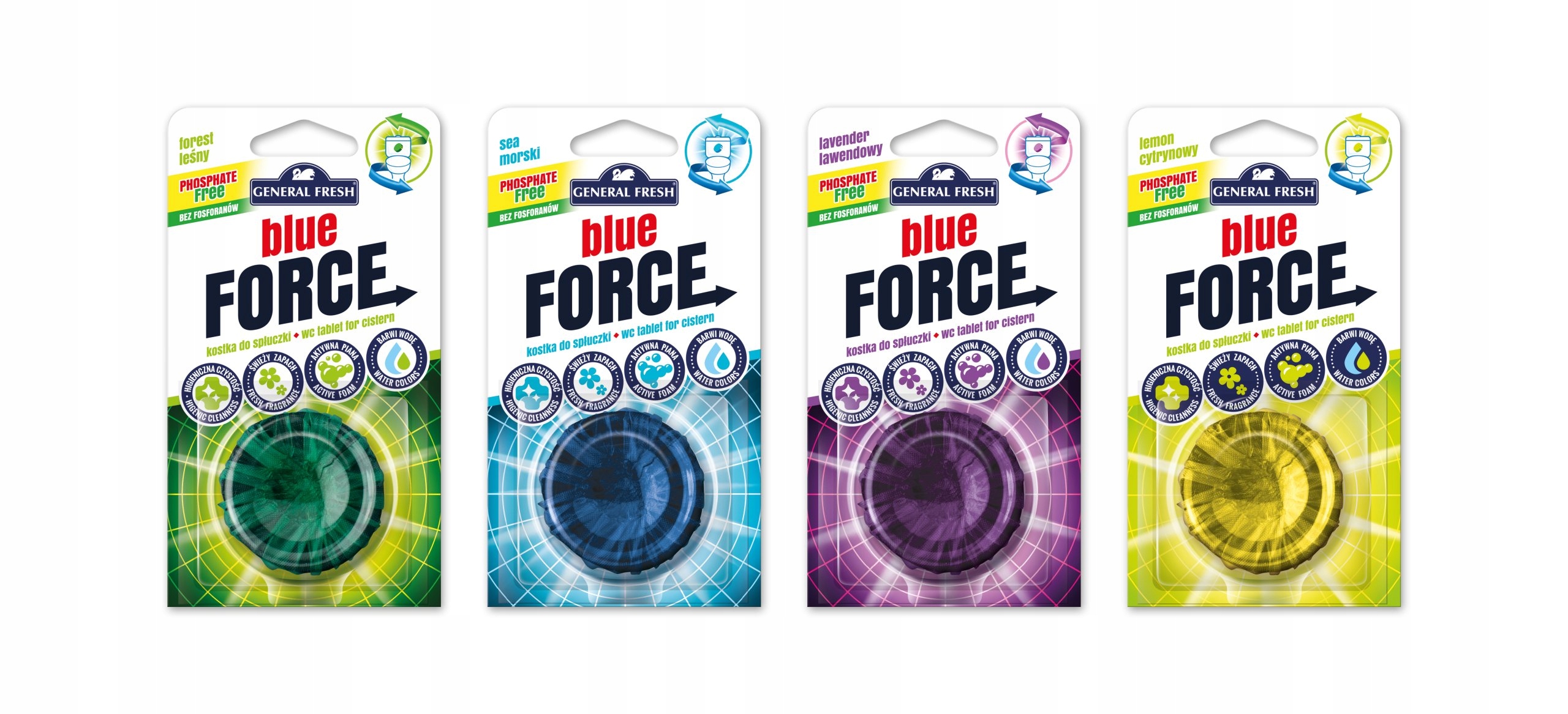 

General-kostka Barwiąca-spłuczka 1szt Lawenda /mix