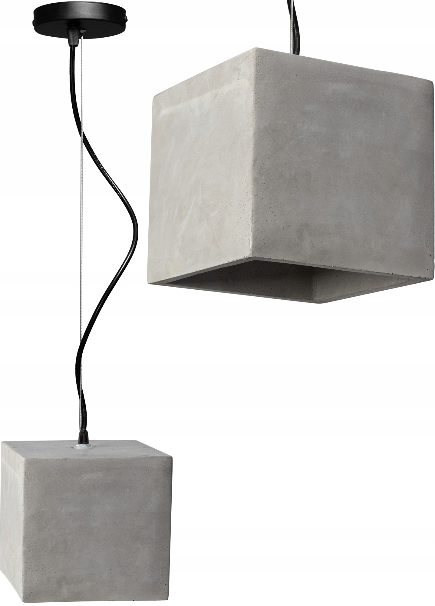

Lampa Sufitowa Wisząca Betonowa Loft Oryginalna
