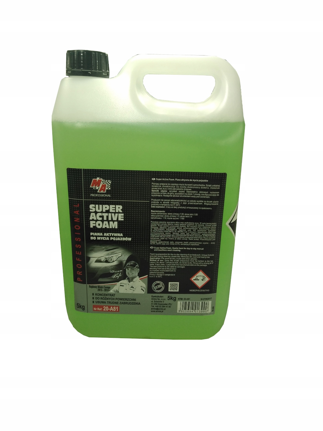 

Aktywna Piana Do Mycia Pojazdów Moje Auto 5Kg