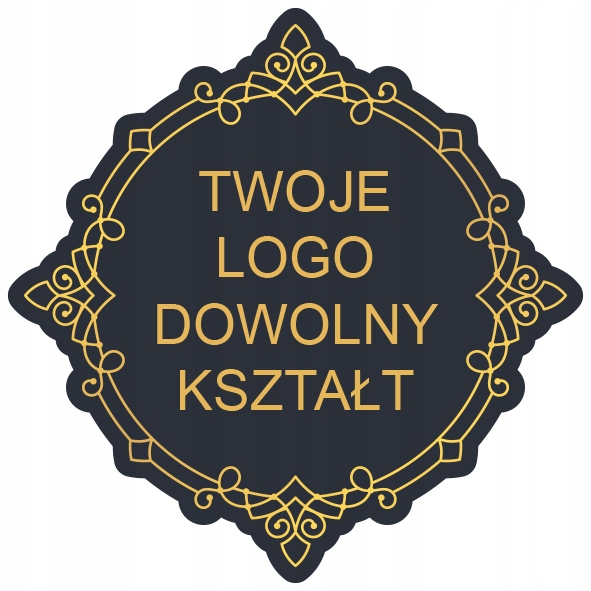

Naklejki Z Logo Firmy dowolny kształt wodoodporne