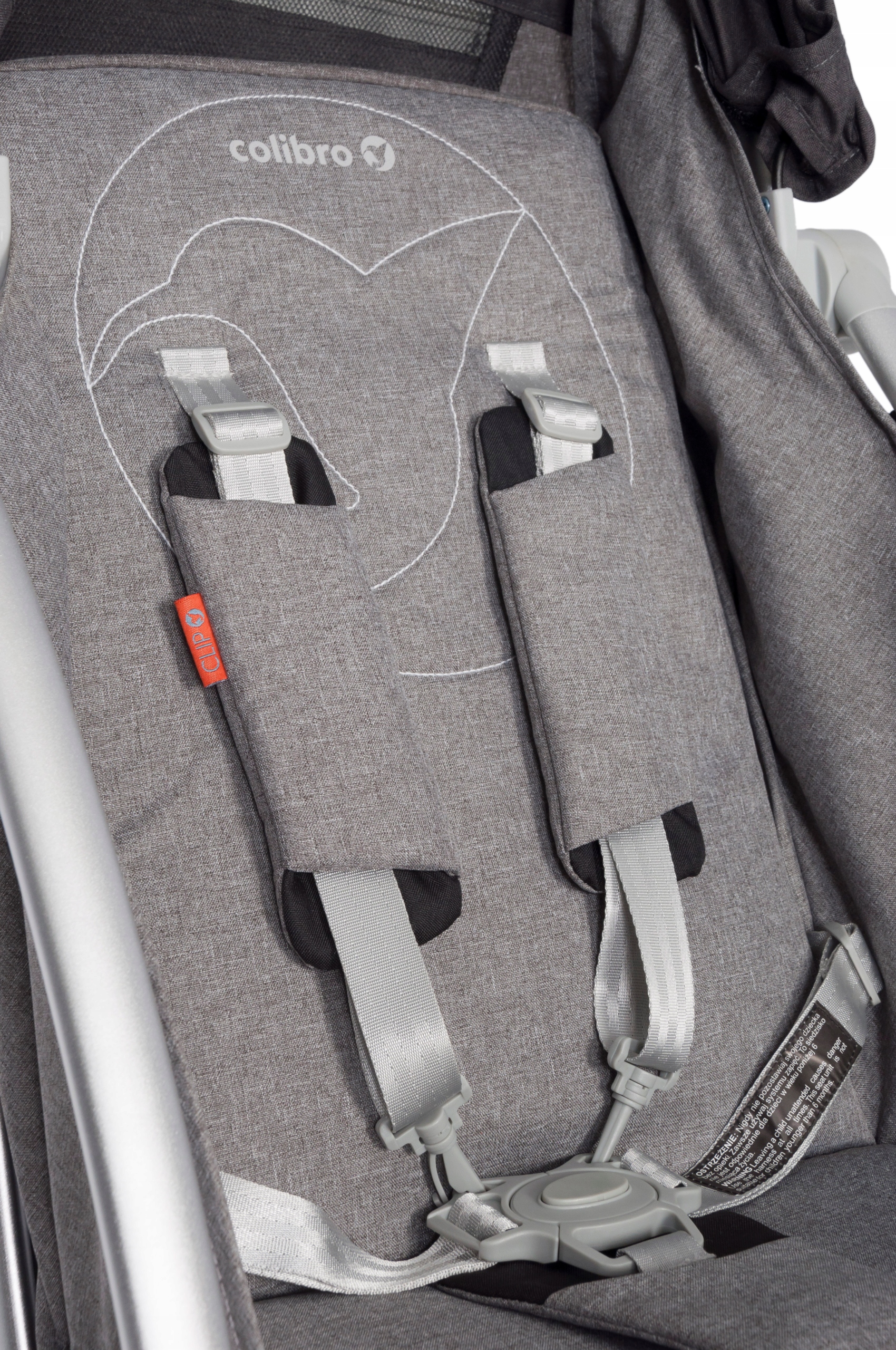 Wózek spacerowy spacerówka COLIBRO Clip DUŻE KOŁA Rodzaj kół Z tworzywa