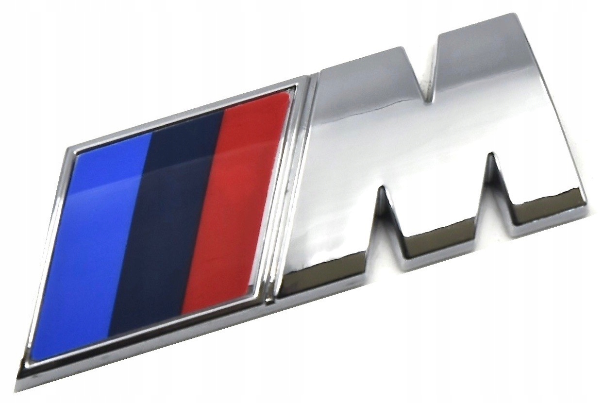 

Bmw M Pakiet emblemat znaczek logo chrom 7.3cm