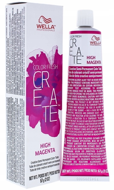 

Wella Color Fresh Create Farba High Magenta 60ml