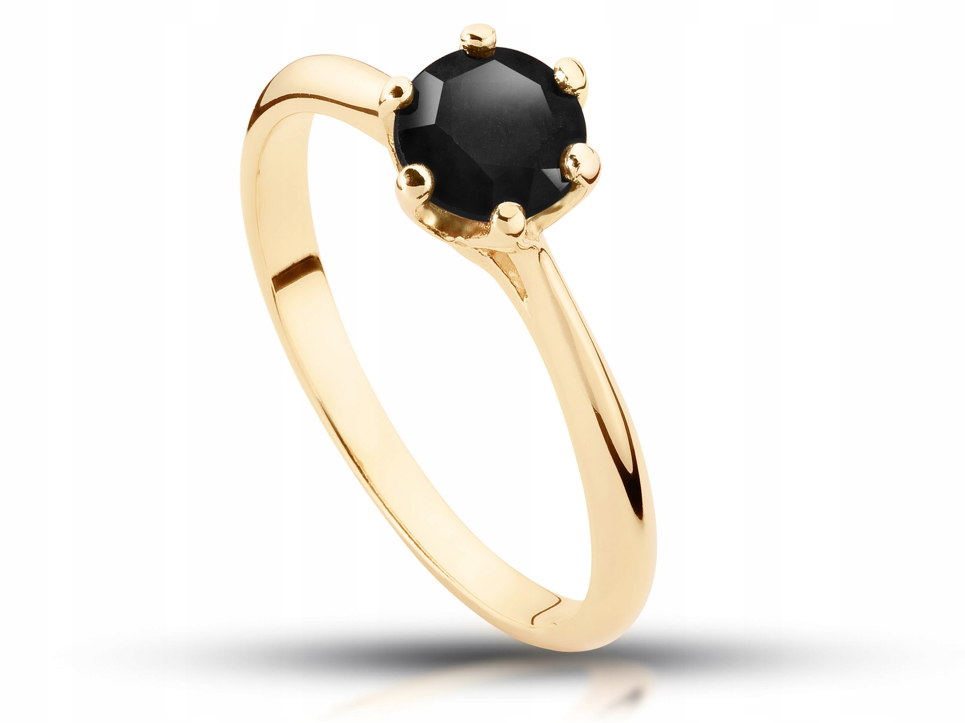 

Pierścionek zaręczynowy czarny diament 1,0ct Hit