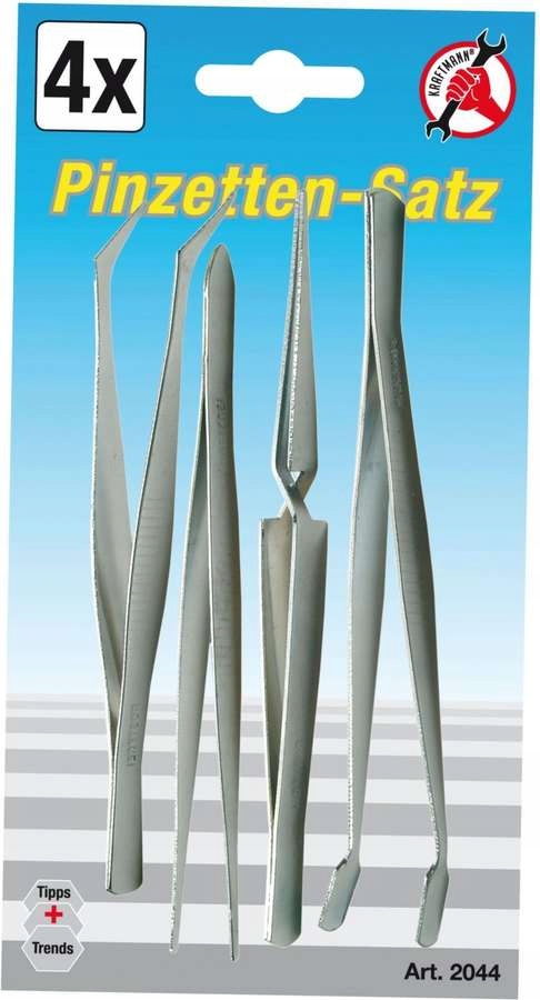 Pęsety, 4 szt. BGS GERMANY