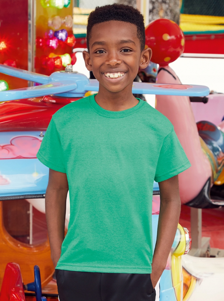 FRUIT OF THE LOOM DZIECIĘCA koszulka T-SHIRT 140 Kolor czarny