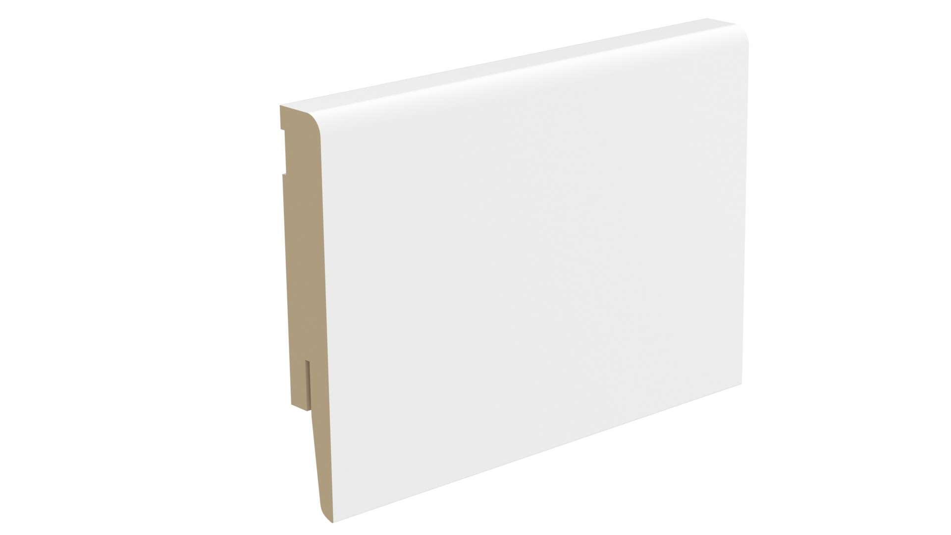 

Białe listwy przypodłogowe Mdf, cokoły 100x15mm-2m
