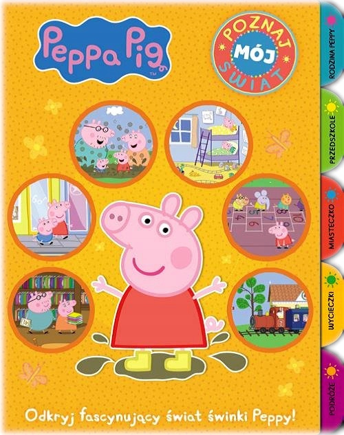 ŚWINKA PEPPA PATROL POZNAJ MÓJ ŚWIAT D-X