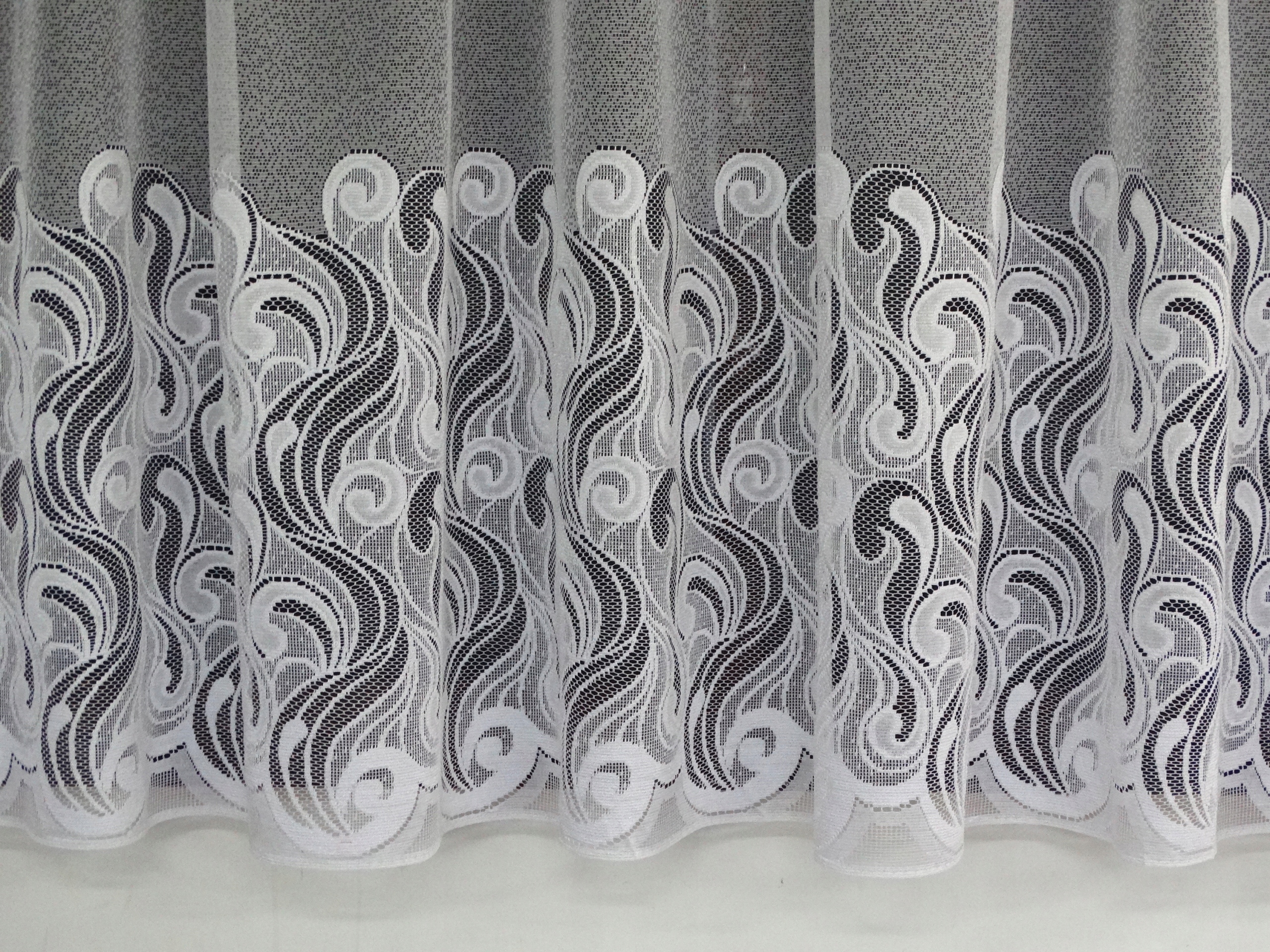 Mg Záclona žakár Zuza Bílá 500x120 s páskou