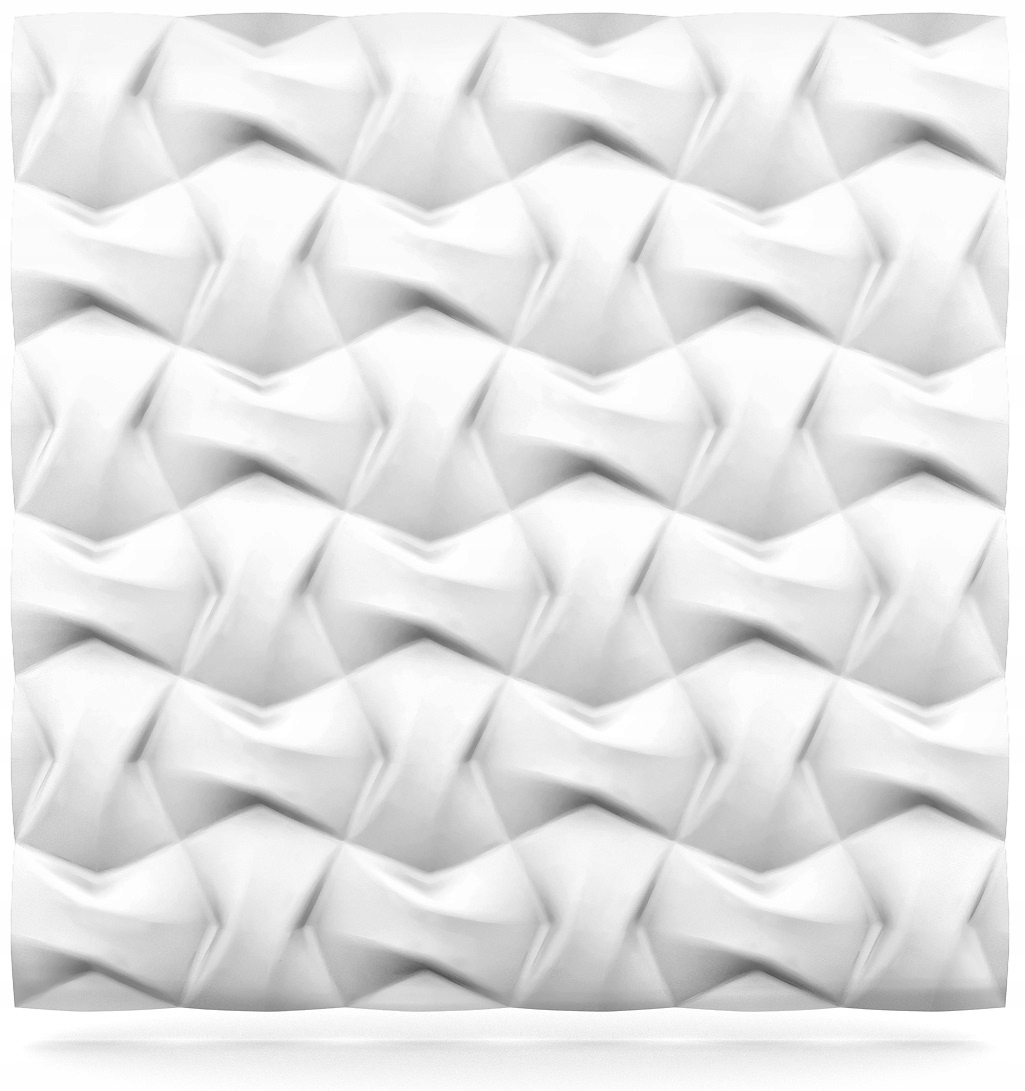

Styropianowe Panele Ścienne 3D 60x60 Kokardka