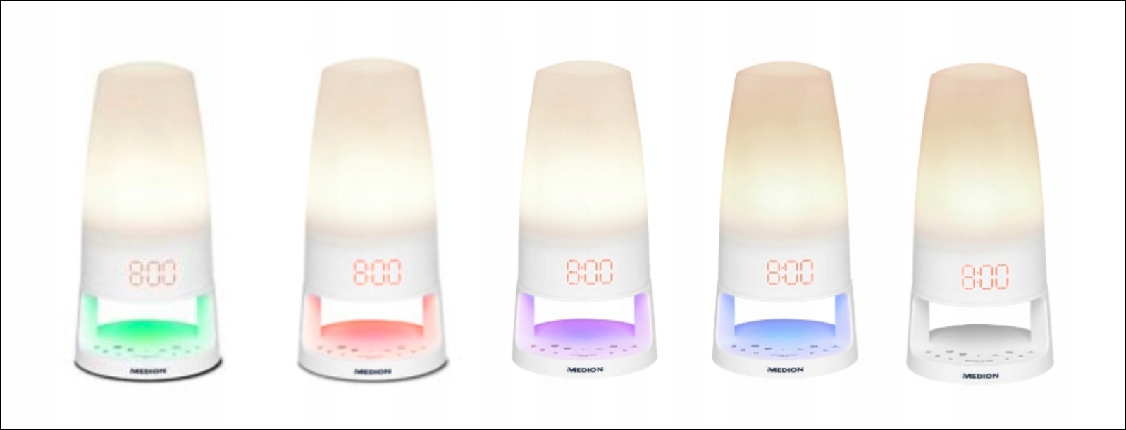 LAMPKA NOCNA RADIOBUDZIK 2 ALARMY Kod producenta 214