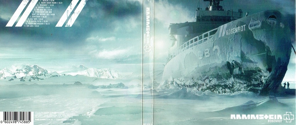 Rammstein - Rosenrot (日本版) CD/DVD Rammstein - Rosenrot (日本版