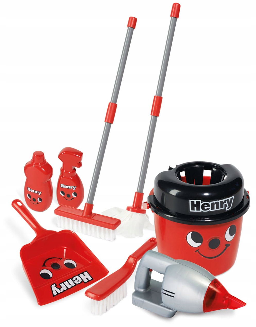 DUŻY ZESTAW DO SPRZĄTANIA HENRY WÓZEK MOP ODKURZACZ CASDON Marka Casdon