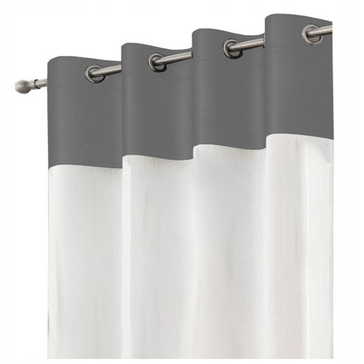 

Firana Gotowa Woal Lambrekin Blackout 145x245