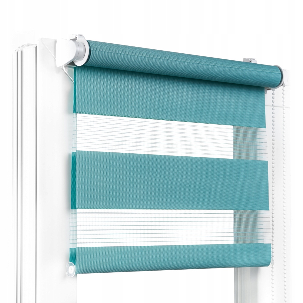 ROLETA DZIEŃ NOC 74x230 CM NAPINACZ RÓŻNE KOLORY Marka dlaokna