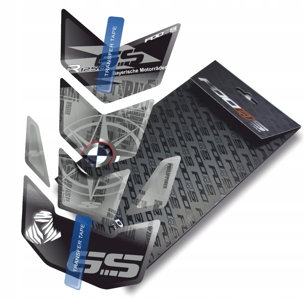 Танк-накладка від FOOQS для BMW R-1250-GS