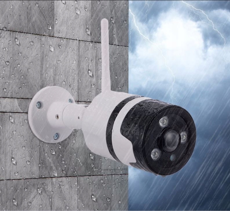 Kamera NOCNA IP wifi 2 MPX zapis SD zewnętrzna + Klasa szczelności kamery IP66