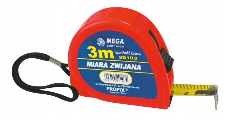 

20105 Miara zwijana 5 m x 13 mm