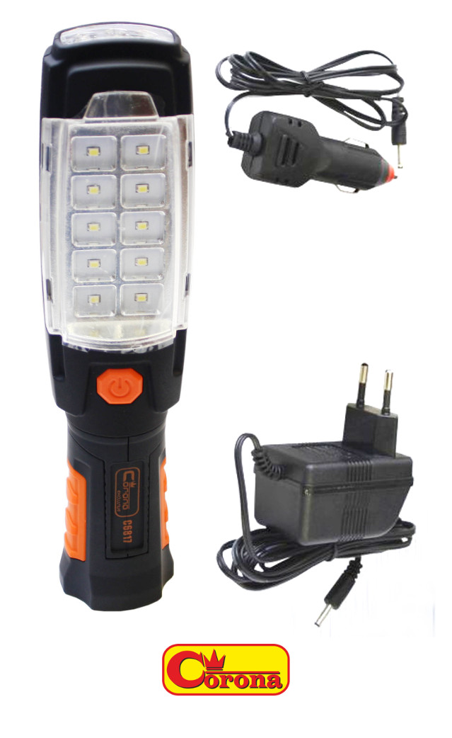 

Lampa 10 Smd 6 Led obrotowa Corona Exclusive C6817