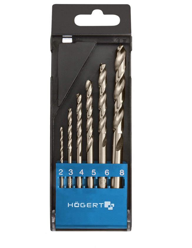 

Hogert HT6D186 Wiertła Zestaw Do Metalu Cobalt 6SZ
