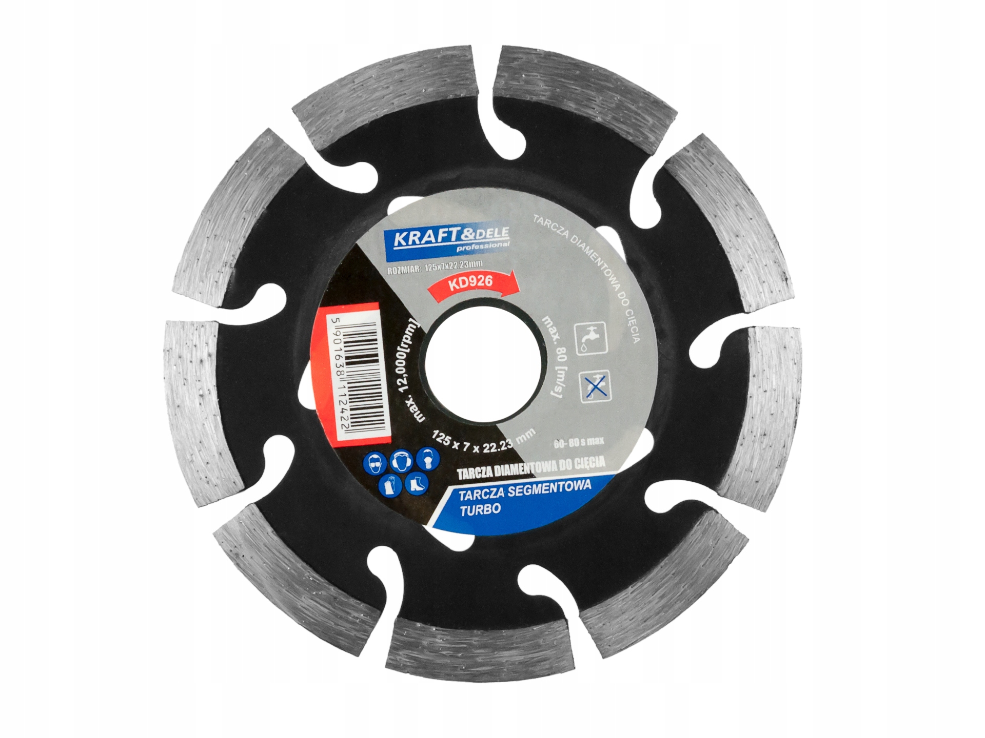 

Tarcza Segmentowa Turbo Beton Kostka 125x7x22,23MM