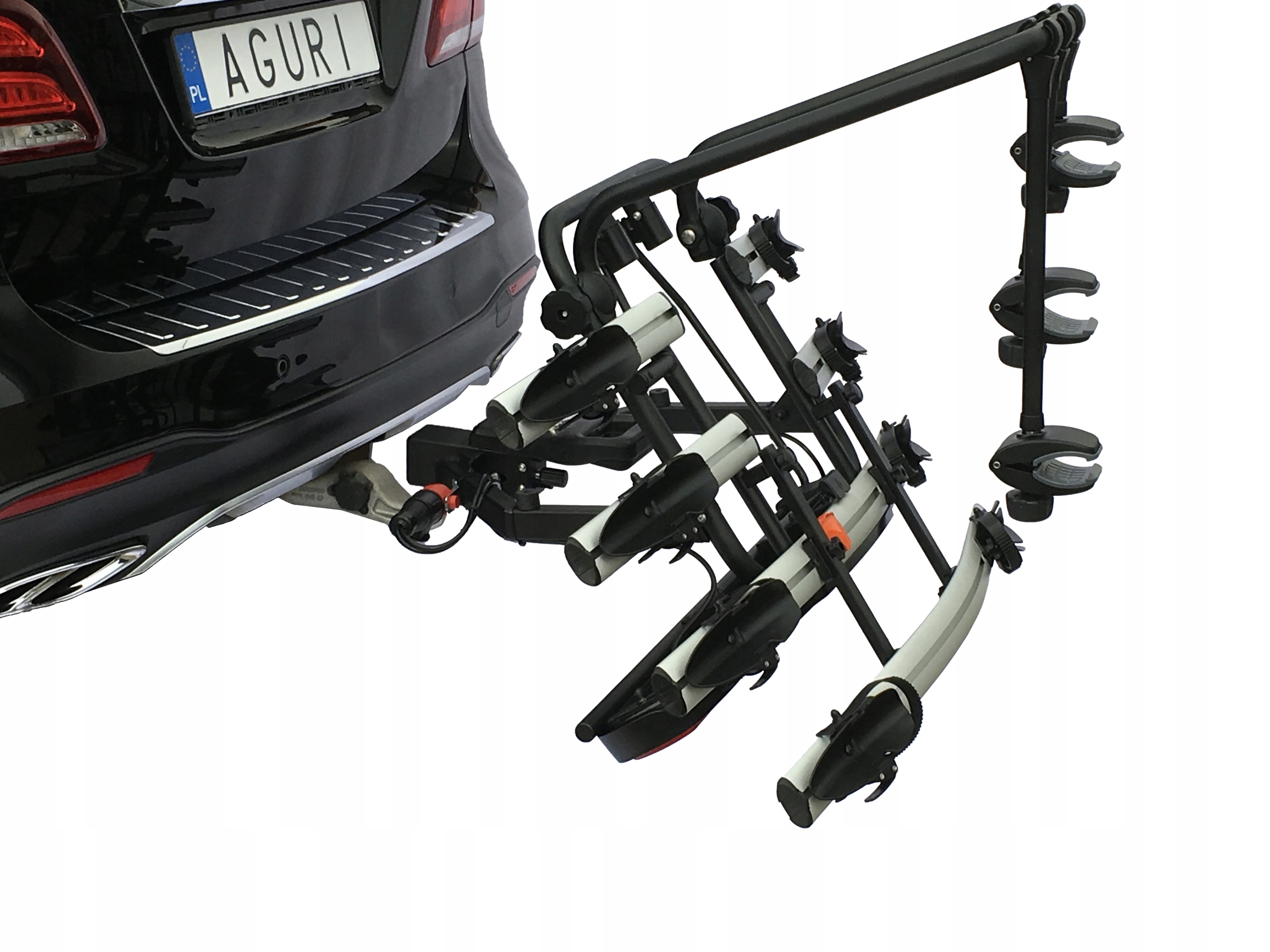 BAGAŻNIK NA HAK AGURI ACTIVE BIKE 4 ROWERY Liczba rowerów 4