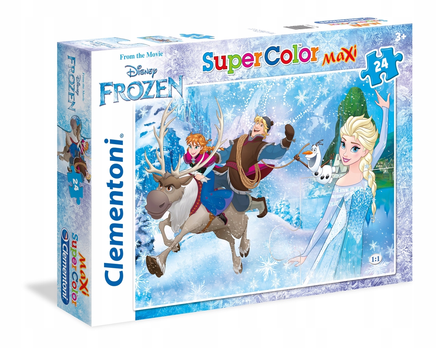 

Puzzle Maxi 24 Kraina Lodu 24482 Clementoni