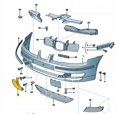 1M0807156A - ЗАГЛУШКА БУКСИРОВОЧНОГО КРЮКА БАМПЕРА TOLEDO LEON 1M