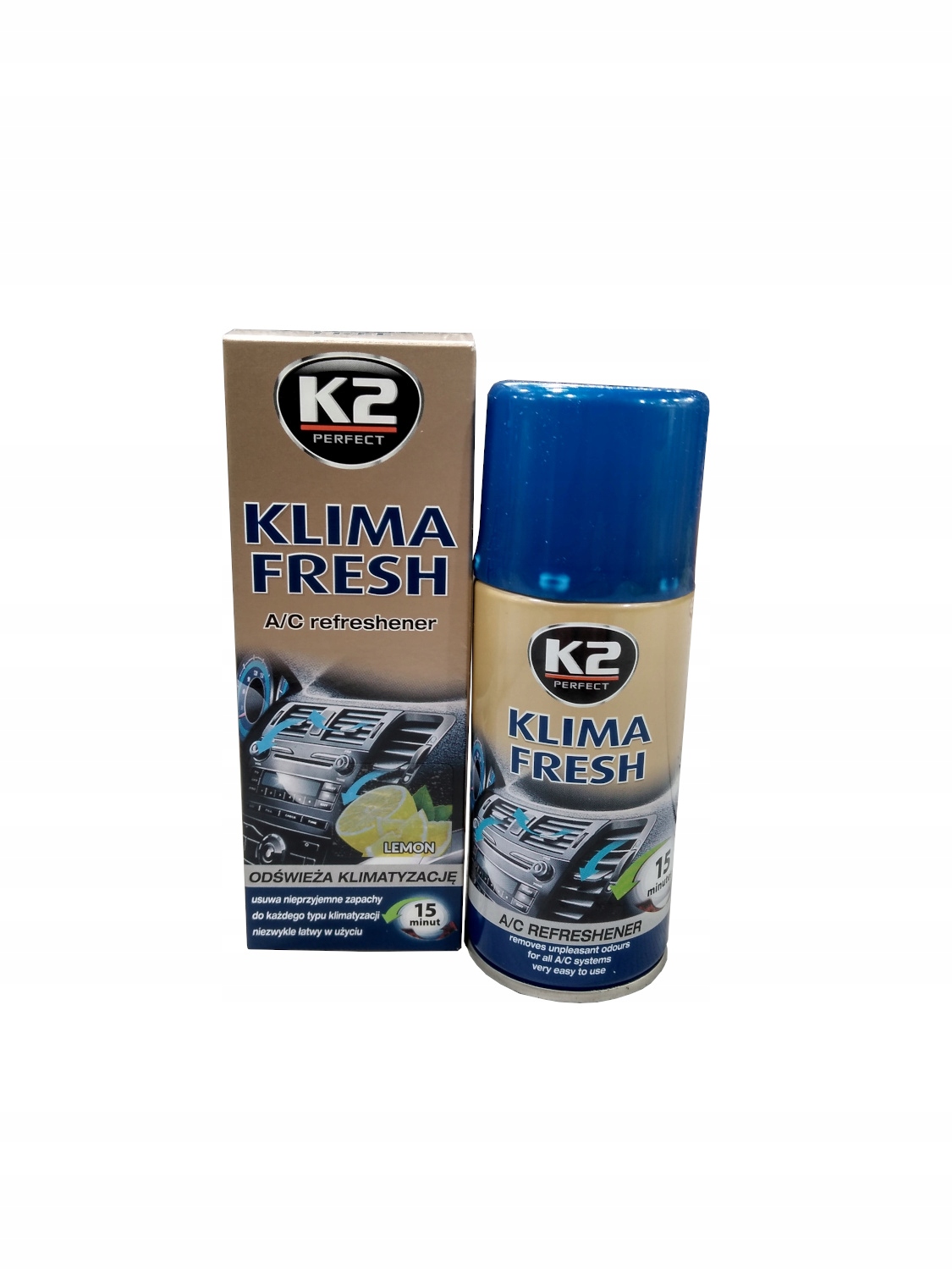 K2 ZESTAW DO CZYSZCZENIA I ODŚWIEŻANIA KLIMY EAN (GTIN) 5906534007476