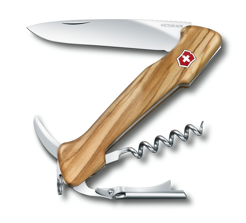 Sommeliérský nůž Victorinox Wine Master 0.9701.64 olivové dřevo