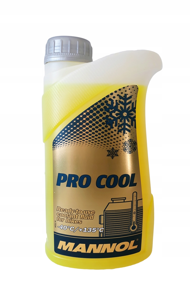 

Płyn Do Chłodnic Motocyklowy Mannol Pro Cool 1L