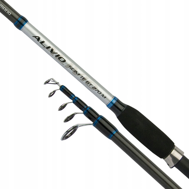Shimano Rod Alivio Slim Tele GT – Canna Da Pesca 3,30 M, 40-80 G, 6 Pezzi – Resistente, Affidabile, Qualità Shimano