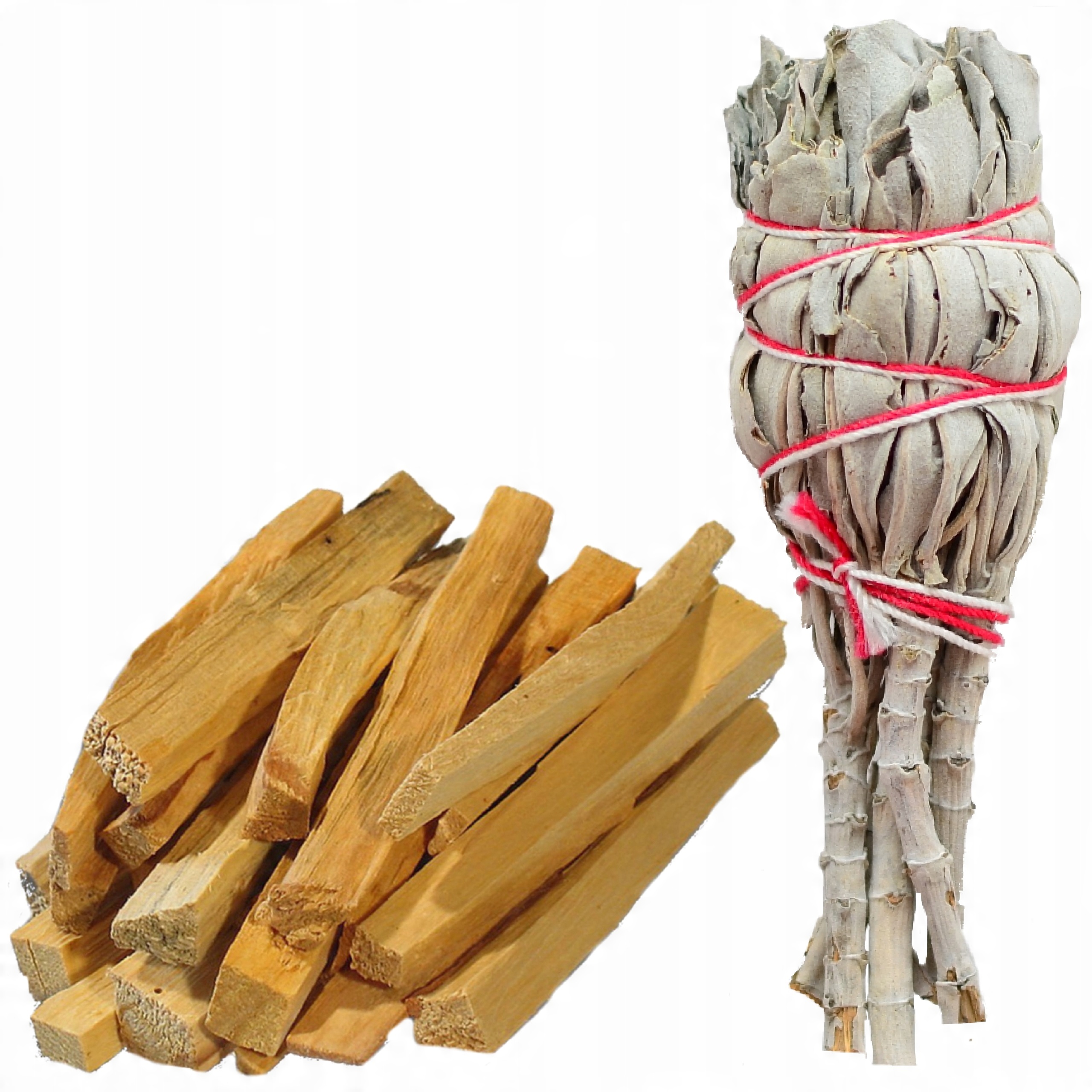 

Biała Szałwia Palo Santo Zestaw do oczyszczenia