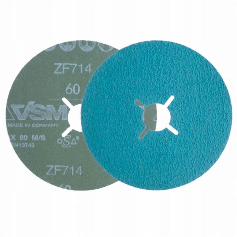 

Dysk Fibrowy Fibra 125mm Cyrkon Vsm ZF714 P60